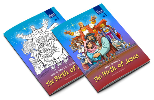 BUNDLE (2 books): Comics + Coloring