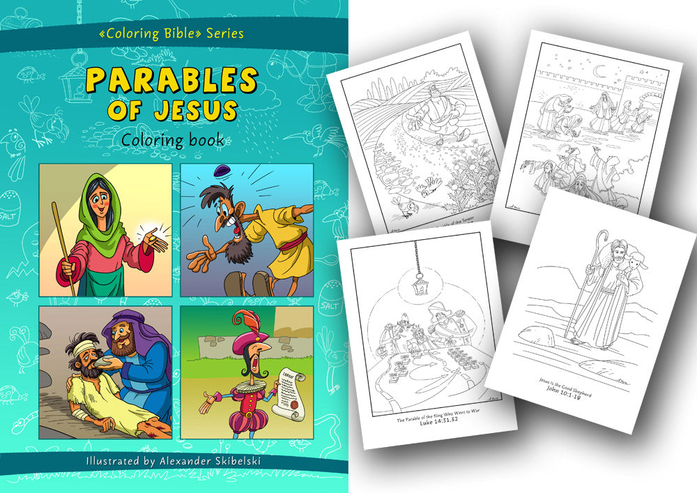 Coloring Book: Parables of Jesus