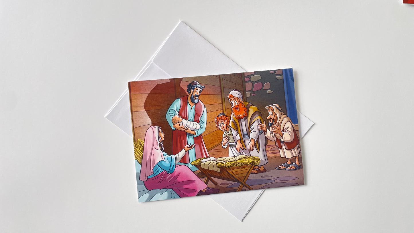 Greetings Cards: Jesus Birth Set (10 cards)