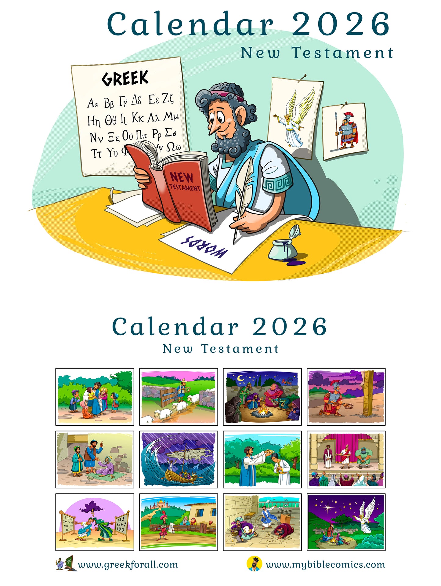 2026 Calendar New Testament