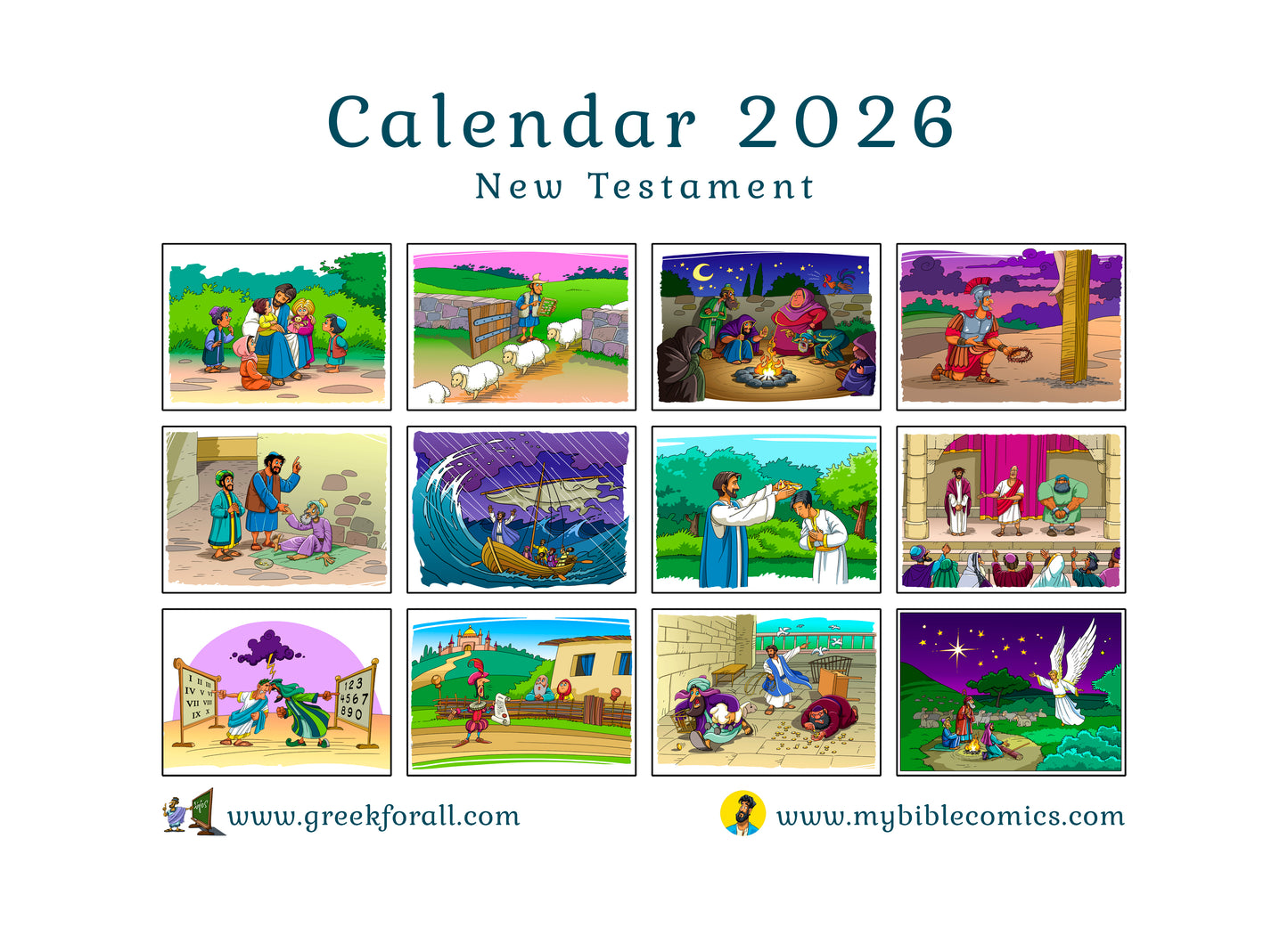 2026 Calendar New Testament