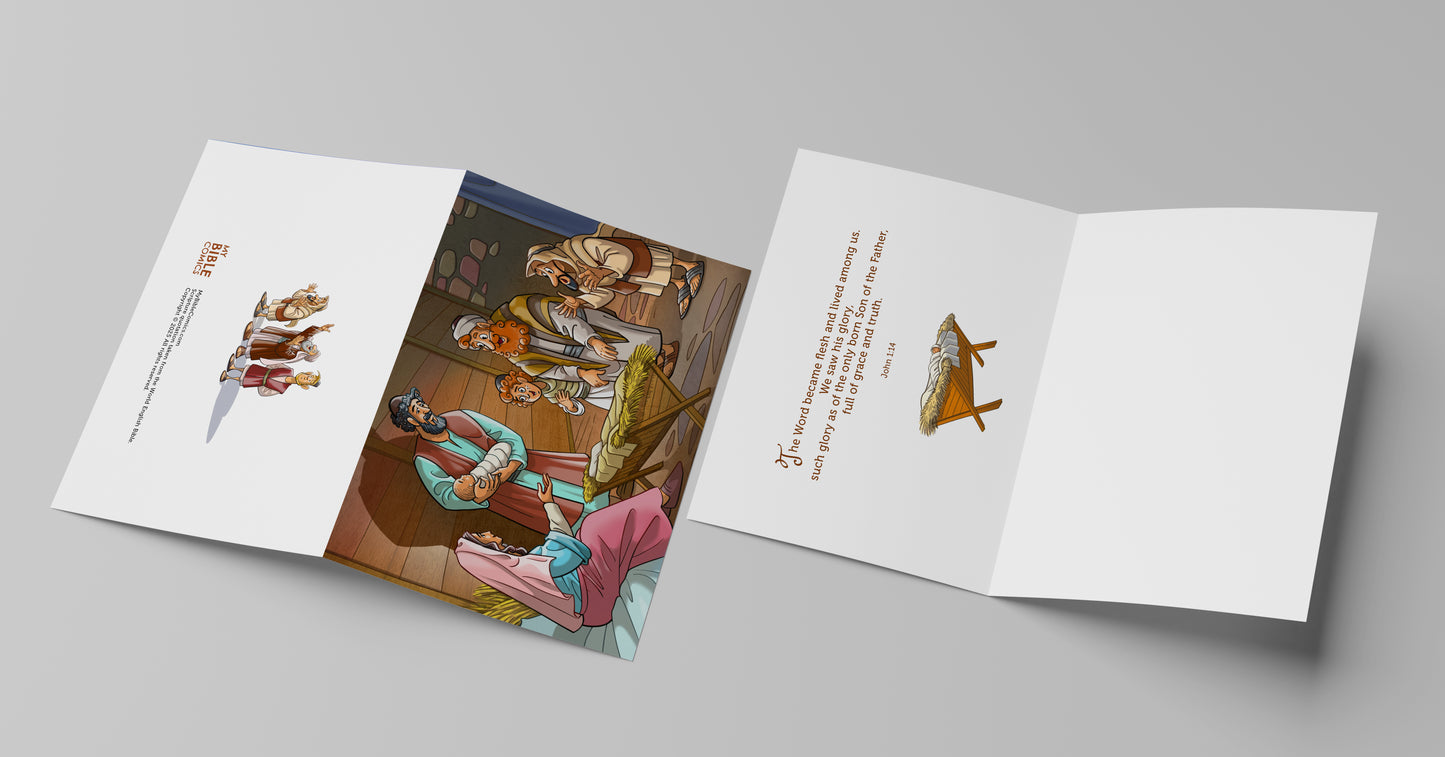 Greetings Cards: Jesus Birth Set (10 cards)