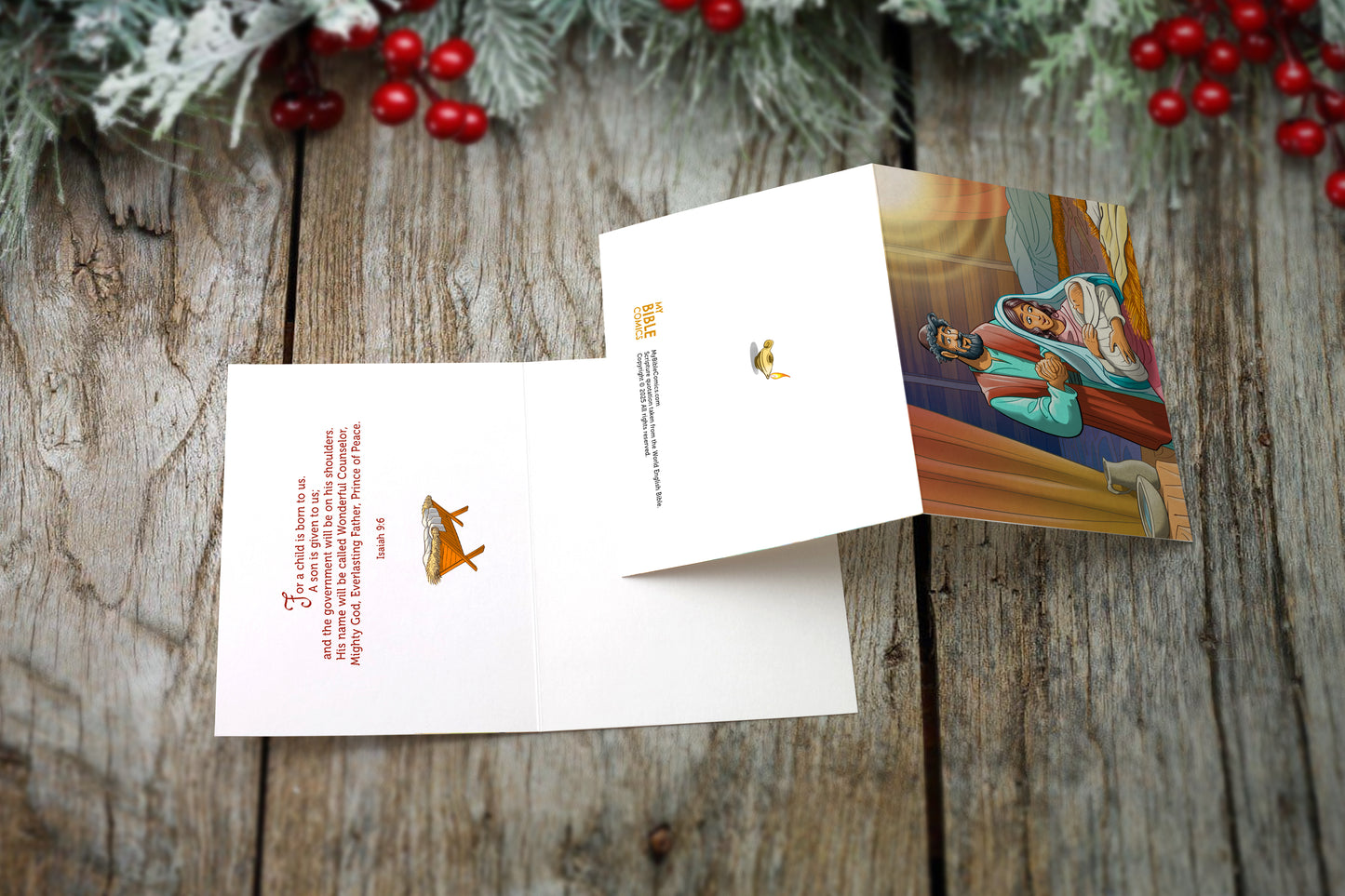 Greetings Cards: Jesus Birth Set (10 cards)