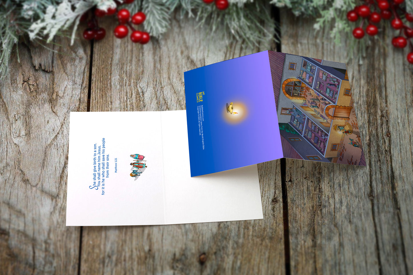 Greetings Cards: Jesus Birth Set (10 cards)