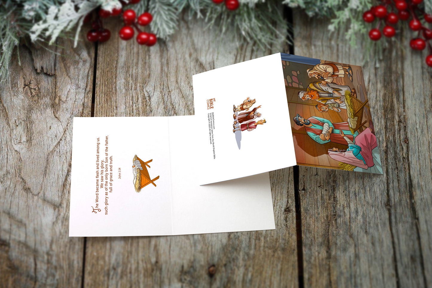 Greetings Cards: Jesus Birth Set (10 cards)